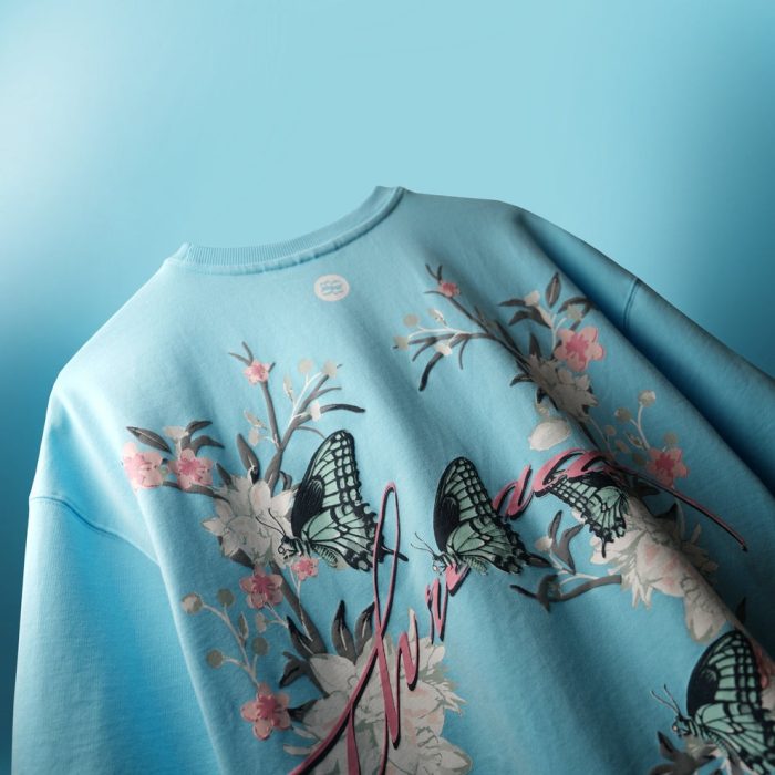 BLUE FRESH THREADS T-SHIRT - Image 6