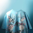 BLUE FRESH THREADS T-SHIRT