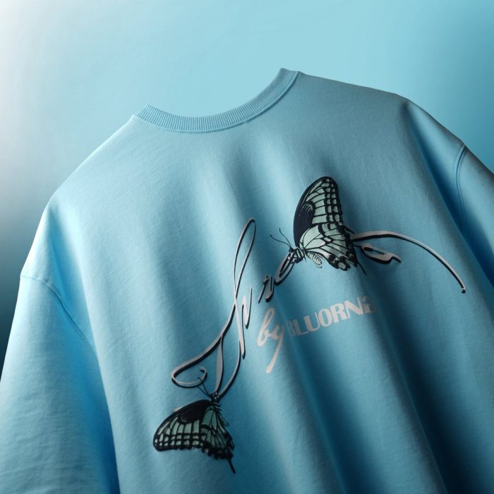 BLUE FRESH THREADS T-SHIRT - Image 3