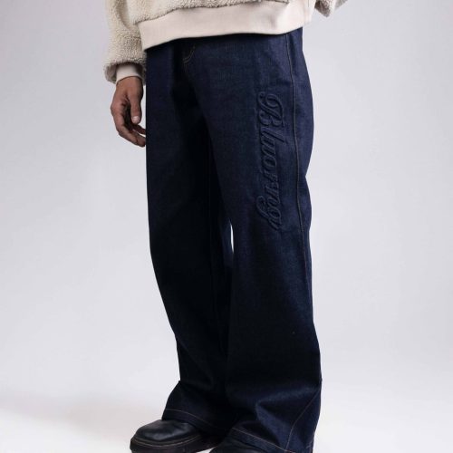 RAW DENIM JEANS