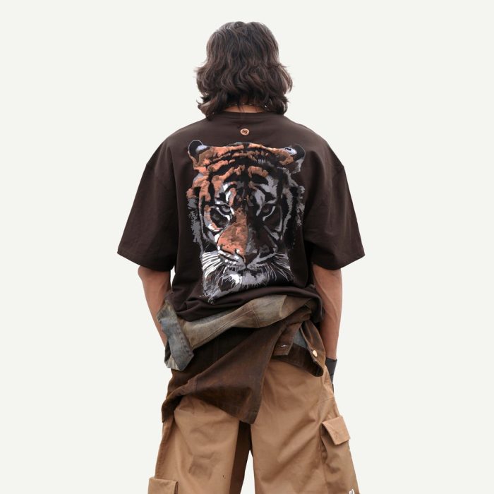 BROWN TIGER T-SHIRT - Image 2