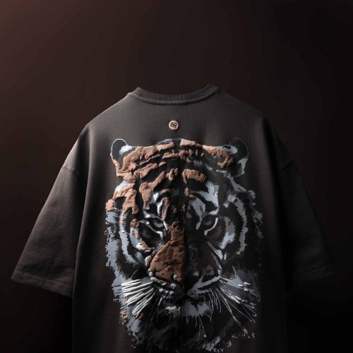 BROWN TIGER T-SHIRT