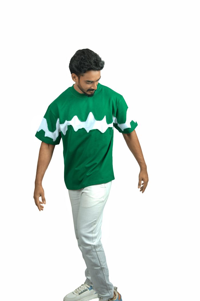 Azure Pulse T-shirt - Image 3
